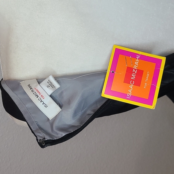 NWT Isaac Mizrahi for Target black evening dress size 2 - Picture 9 of 9